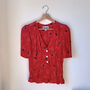 Rouje Momo blouse, size 38